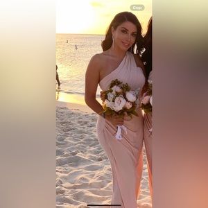 Soft Pink Wedding Dress